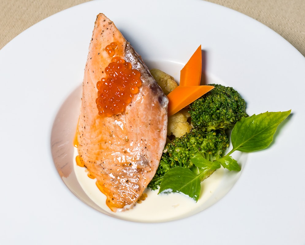 Nutritious foods supporting eye health and vision